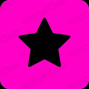 Aesthetic purple Simeji app icons