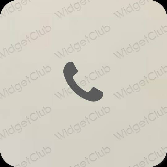 Ästhetische Phone App-Symbole