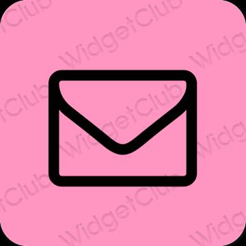 Icônes d'application Mail esthétiques