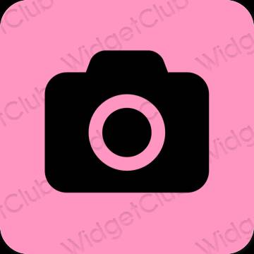 Esthetische Camera app-pictogrammen