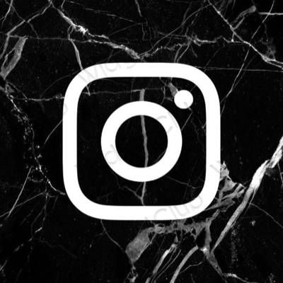 Estetické ikony aplikací Instagram