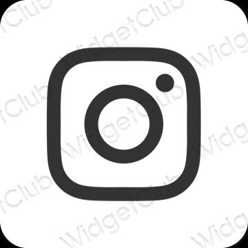 Ästhetische Instagram App-Symbole