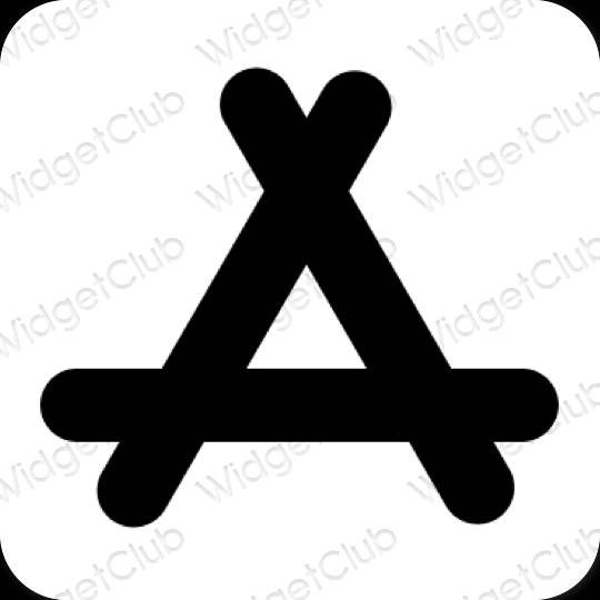 Estética AppStore ícones de aplicativos