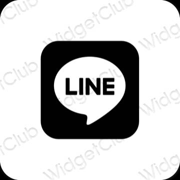 Estetske LINE ikone aplikacija