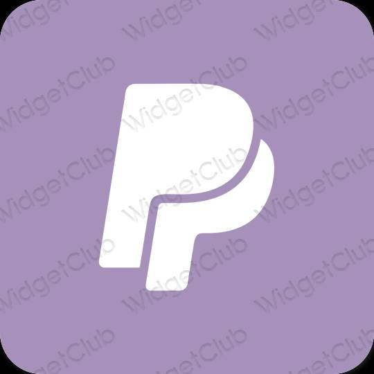 Estética Paypal ícones de aplicativos