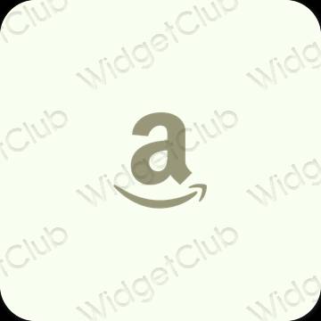 Esthetische Amazon app-pictogrammen