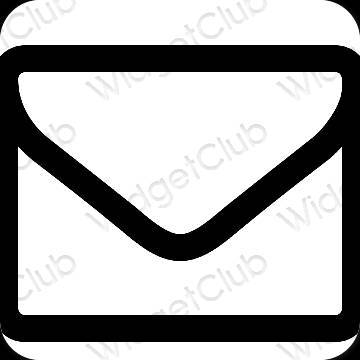 Icônes d'application Mail esthétiques