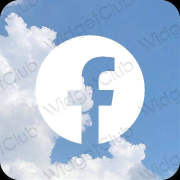 Aesthetic Facebook app icons