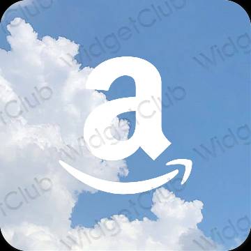 Esthetische Amazon app-pictogrammen