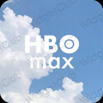 ไอคอนแอพ Aesthetic HBO MAX