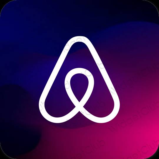 Aesthetic Airbnb app icons