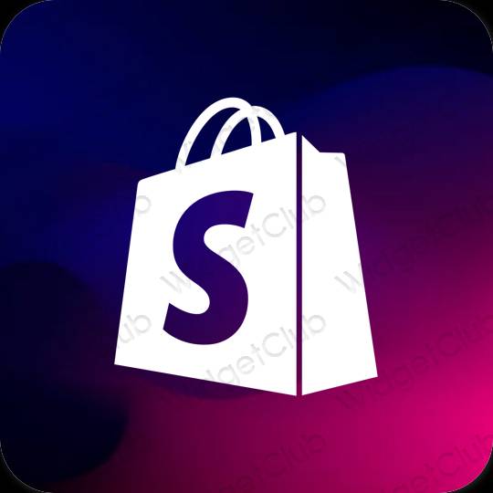 Estetiska Shopify appikoner