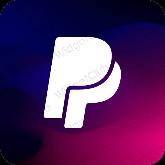 Aesthetic Paypal app icons