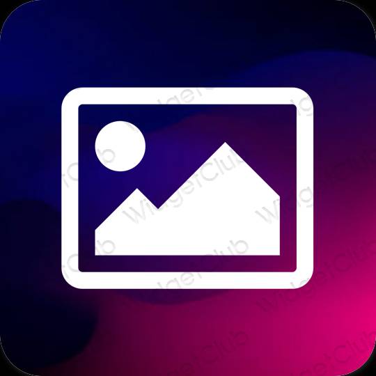 Icone delle app Photos estetiche