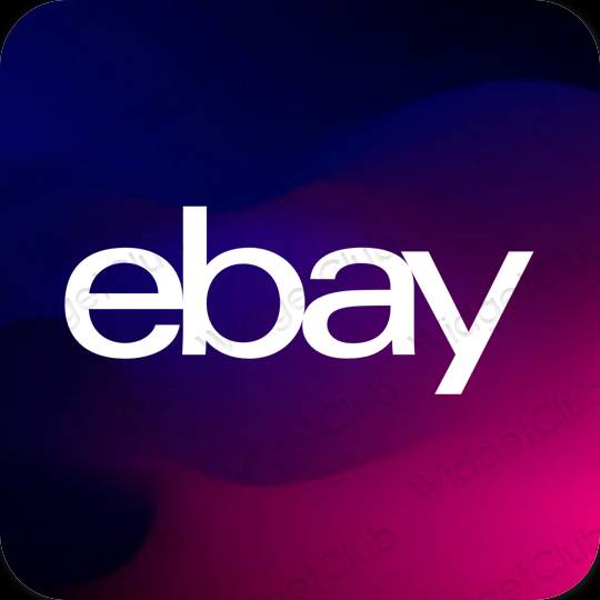 Estetske eBay ikone aplikacij