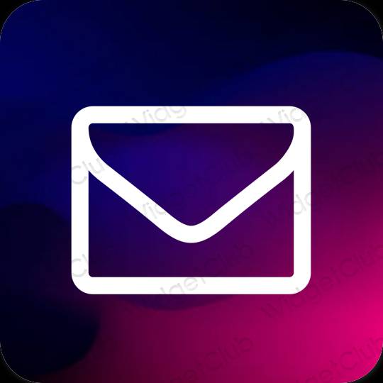 Icônes d'application Mail esthétiques