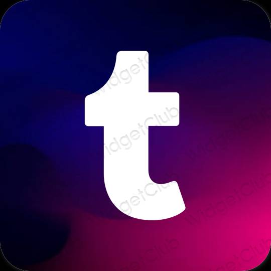 جمالية Tumblr أيقونات التطبيقات