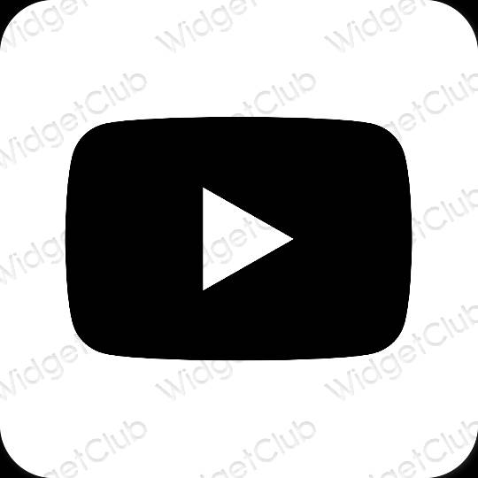 Icone delle app Youtube estetiche