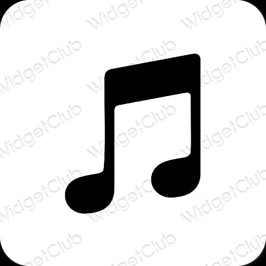 រូបតំណាងកម្មវិធី Apple Music សោភ័ណភាព