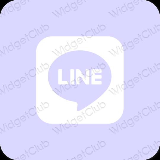 Естетични LINE икони на приложения