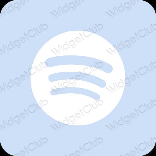 Ästhetische Spotify App-Symbole