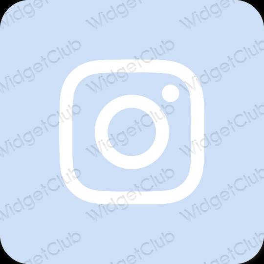 Estetyka fioletowy Instagram ikony aplikacji