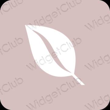 Æstetisk lyserød Simeji app ikoner