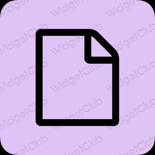 Aesthetic pastel blue Reminders app icons
