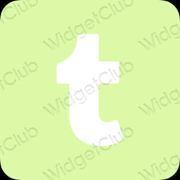 រូបតំណាងកម្មវិធី Tumblr សោភ័ណភាព