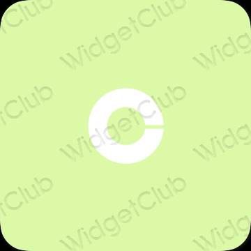 រូបតំណាងកម្មវិធី Coinbase សោភ័ណភាព
