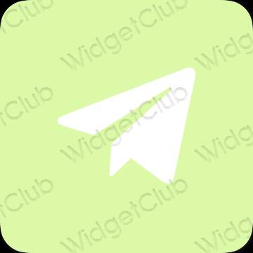 រូបតំណាងកម្មវិធី Telegram សោភ័ណភាព