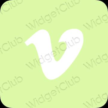 Aesthetic Vimeo app icons