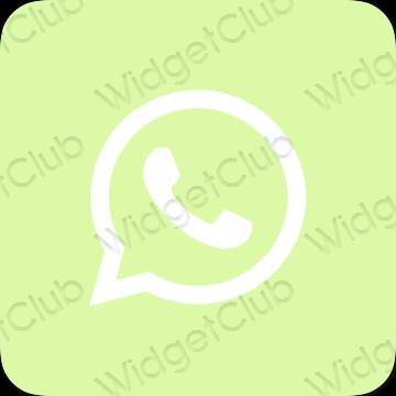 Estetické ikony aplikací WhatsApp