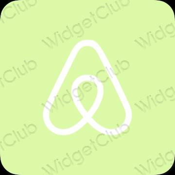 រូបតំណាងកម្មវិធី Airbnb សោភ័ណភាព