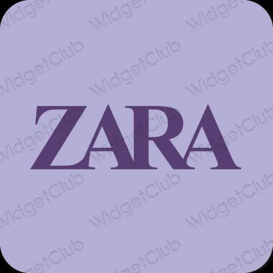 紫 ZARA おしゃれアイコン画像素材