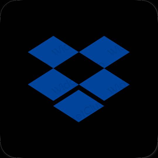 Эстетические Dropbox значки приложений