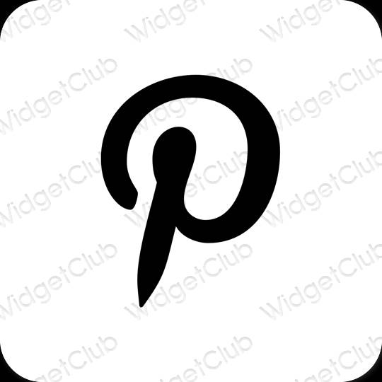 Icone delle app Pinterest estetiche