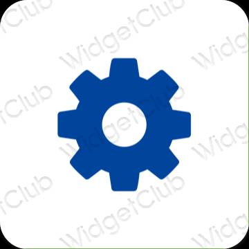 Aesthetic Settings app icons
