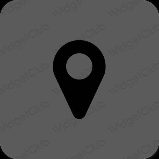 Icone delle app Map estetiche