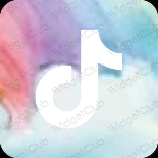 TikTok おしゃれアイコン画像素材