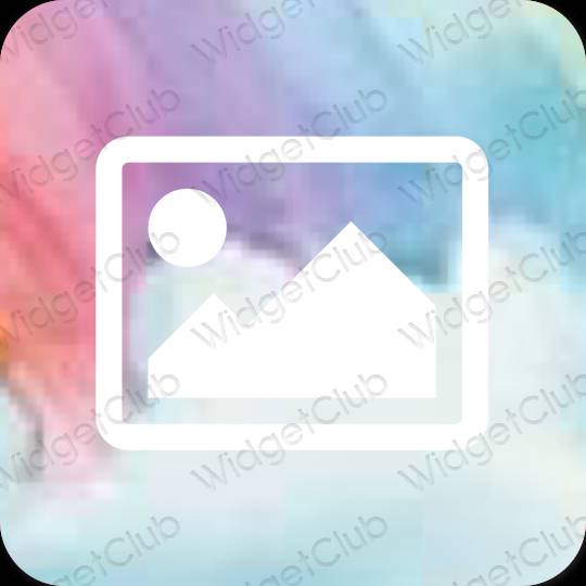 Icone delle app Photos estetiche