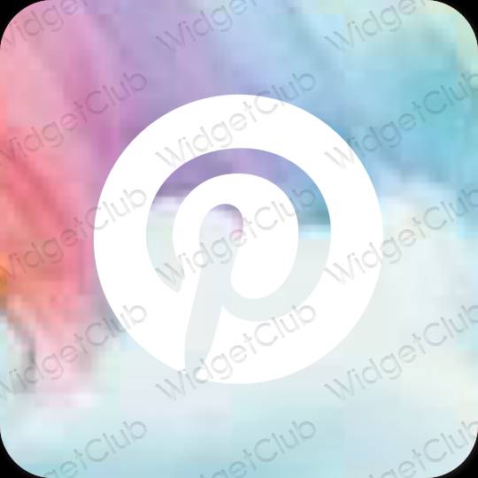 Icone delle app Pinterest estetiche