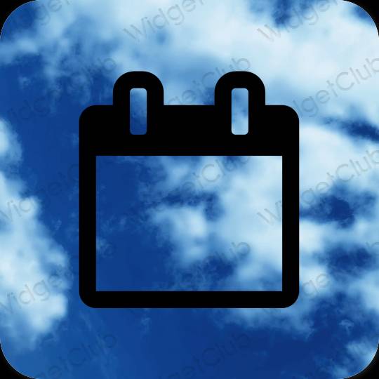 Esthetische Calendar app-pictogrammen