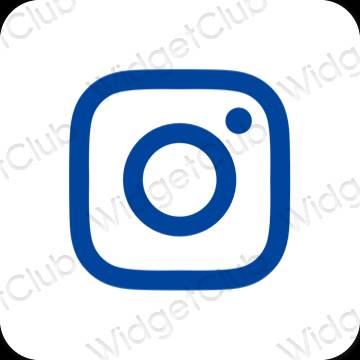 Estetické ikony aplikací Instagram