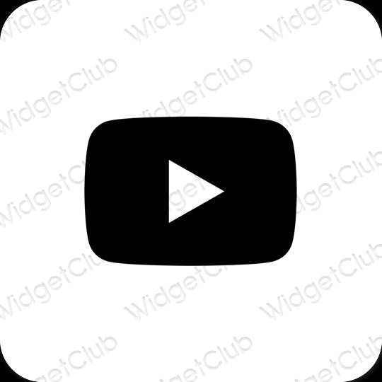 Icone delle app Youtube estetiche