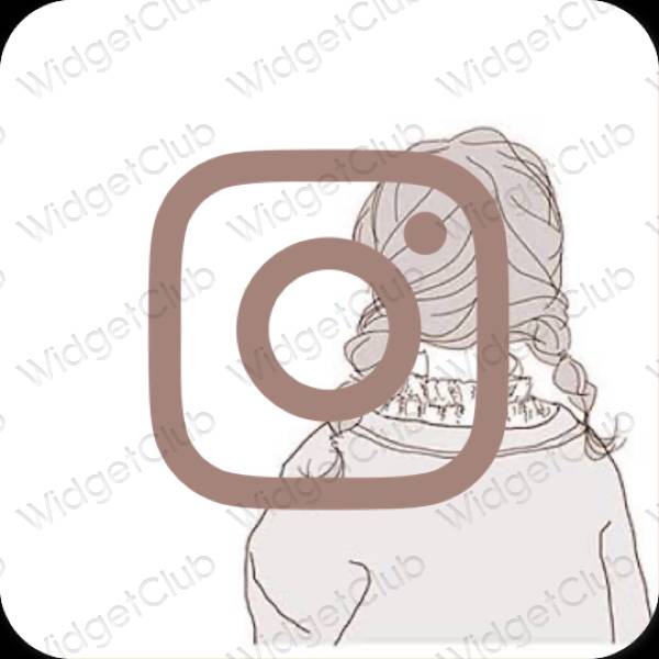 រូបតំណាងកម្មវិធី Instagram សោភ័ណភាព