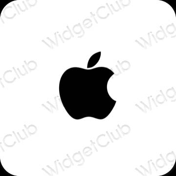 ესთეტიკური Apple Store აპლიკაციის ხატები