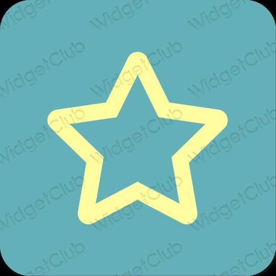 Esthetische Simeji app-pictogrammen