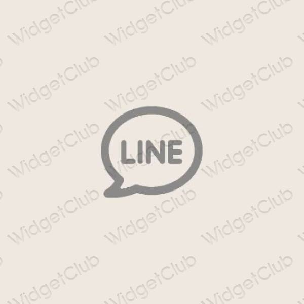 LINE おしゃれアイコン画像素材