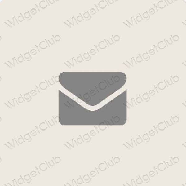 Esthetische Mail app-pictogrammen